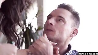 Little Caprice gets fucked by her friend and husband