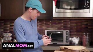 The boy was lucky to fuck the hottest MILF next door