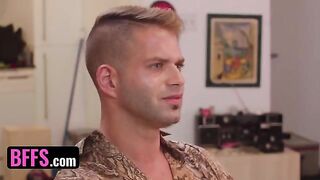 The best foursome with sexy teens in a freeuse movie