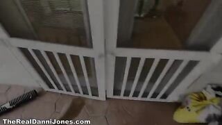 Cheating Wife Seduces Husband's Friend in the Kitchen While He's at Work