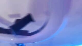A stepson fucked his sexy stepmom in the kitchen, who was washing dishes in her underwear