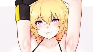 Yang teaches you how to jerk off with her hentai joi skills