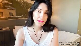 MILF stepmom makes a deepthroat blowjob in this hot video