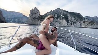 We had sex with the boat captain during a tour around Capri