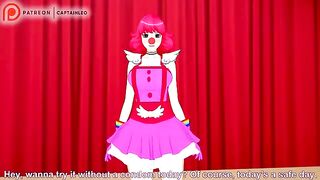 Hottest Clown Girl Geiru Toneido gets fucked hard in this hot anime scene