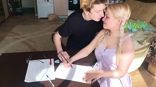 The student could not concentrate on her studies, so she made a bold move