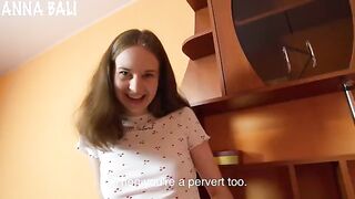 Anna Bali caught a sex toy in the bathroom and offered herself