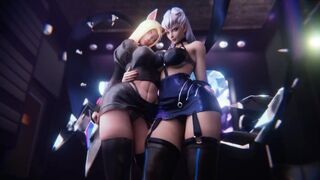 Meet & Greet Out For Ahri And Evelynn - Part 2 - Hentai Cartoon