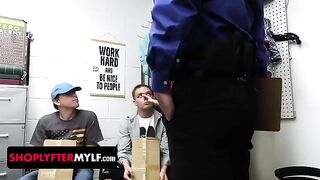 The girl helped her stepsons when they got into trouble with the police