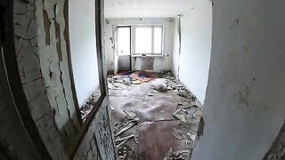 Walking around the terrible houses with my hot girlfriend