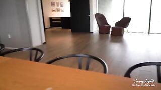 Stepson fucks tight ass of stepmom for the first time while dad is away