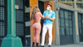 Big booty Latina enjoys sensual sex with a rich stranger