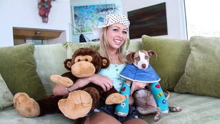 Hot PAWG Zoey Monroe enjoys intense anal sex