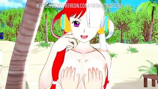 Dreamlike time with Uta, a perfect One Piece hentai scene