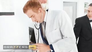 Doctor cures cold feet with his massive cock