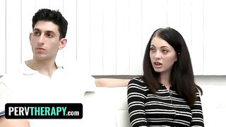 Doctor Kenzie Love helps stepsiblings explore their sexuality in a steamy therapy session