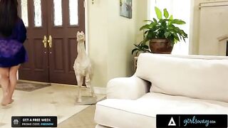 Reena Sky makes a sex tape with her neighbor Chanell Heart after an intense encounter