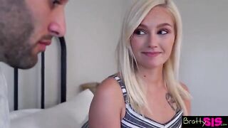 What the fuck, stepsister exclaims, as she feels his impressive size