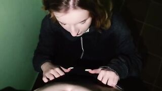 My parents are at home, let's fuck in the entrance hallway