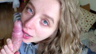 What makes you shake? A hot girl shows her wet pussy in action