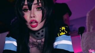 Tamaki tried to attract guys, but when she failed, she became a slut - CUT version