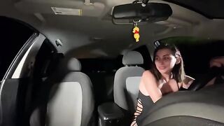 My friend came to console me and had sex with me in the car