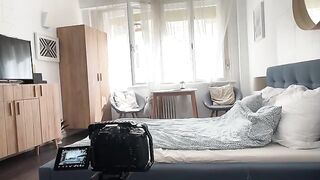 The man said goodbye to the girl, fulfilling a dream of sex with Gina Gerson