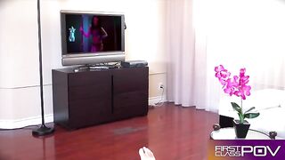 Queen Adriana Chechik gets her slutty mouth filled with cum