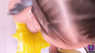 Hot brunette Latina gets her big ass fucked while handcuffed