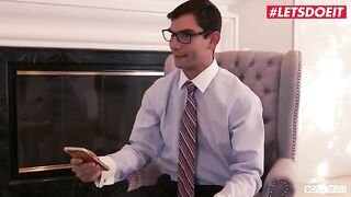 Gina Valentina gets her pussy smashed by lawyer and friends