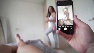 The photo session ended with a hot, deep, and intense finish