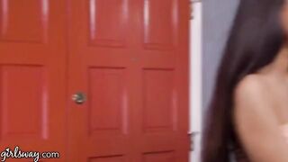 Eliza Ibarra’s stepmom catches her and her partner in the act