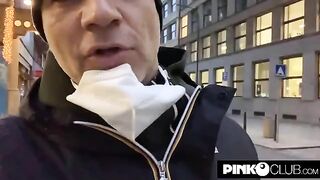 The beautiful and innocent Agatha Vega has sex with a nasty guy