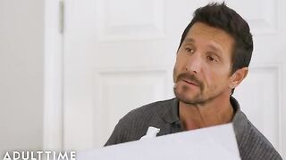 Savannah Sixx pleases stepdad with the hottest nuru massage ever