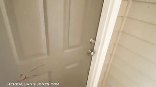 Hot MILF Danni Jones enjoys a steamy encounter with delivery guy