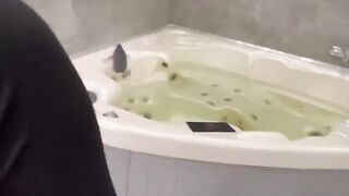 The guy forced the narrow girl to take a big dick