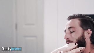 Andi Rose gets fucked by her stepbrother during a photoshoot