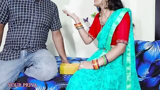 First night sex of newly married step-sister Priya, intense anal action in clear Hindi audio