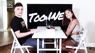 The HGF Experience Live Sex Gameshow - Chase Man Handles This Petite Cock Hungry FREAK! (Part 2)