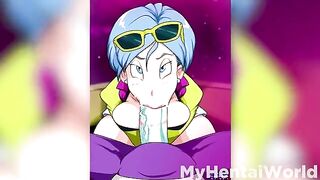 Bulma's big tits animated with Dragon Ball Super’s hottest scenes