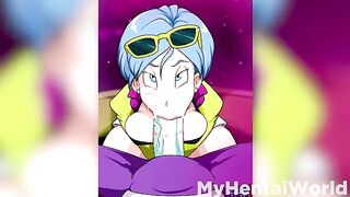 Bulma's big tits animated with Dragon Ball Super’s hottest scenes