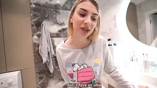 A step sister is teaching me how to last longer while fucking
