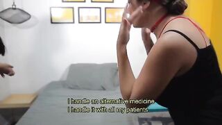 The doctor gave a great anal treatment to Salome Gil for her illness