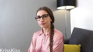 The hot English tutor fucked hard at her house