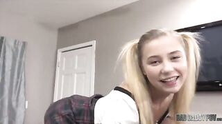 Carolina Sweets will do anything to please her stepdaddy in this taboo scene