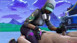 The best animated sex scenes in Fortnite, completely forbidden but very exciting!
