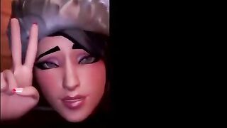 The best animated sex scenes in Fortnite, completely forbidden but very exciting!