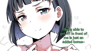 Leafa Suguha’s big tits are perfect for a hentai joi game, don’t you think?