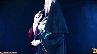 The nun punished me for my sins with her strap-on, it was awesome