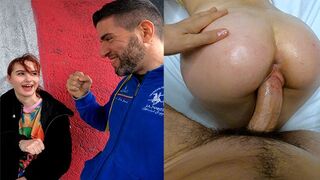 Submissive Russian babe got picked up on the street and fucked hard